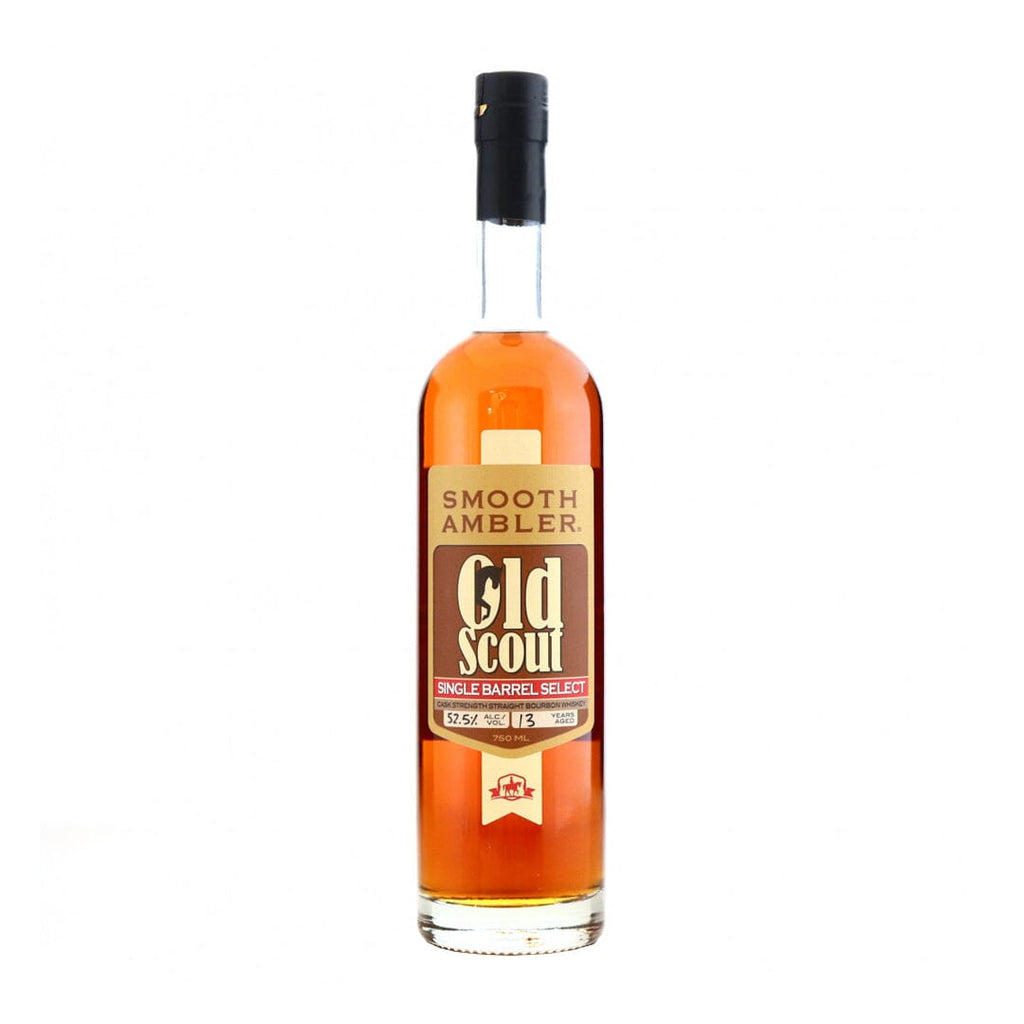 Smooth Ambler Old Scout 13 Year Old Single Barrel Select Cask Strength Bourbon Whiskey Straight Bourbon Whiskey Smooth Ambler 