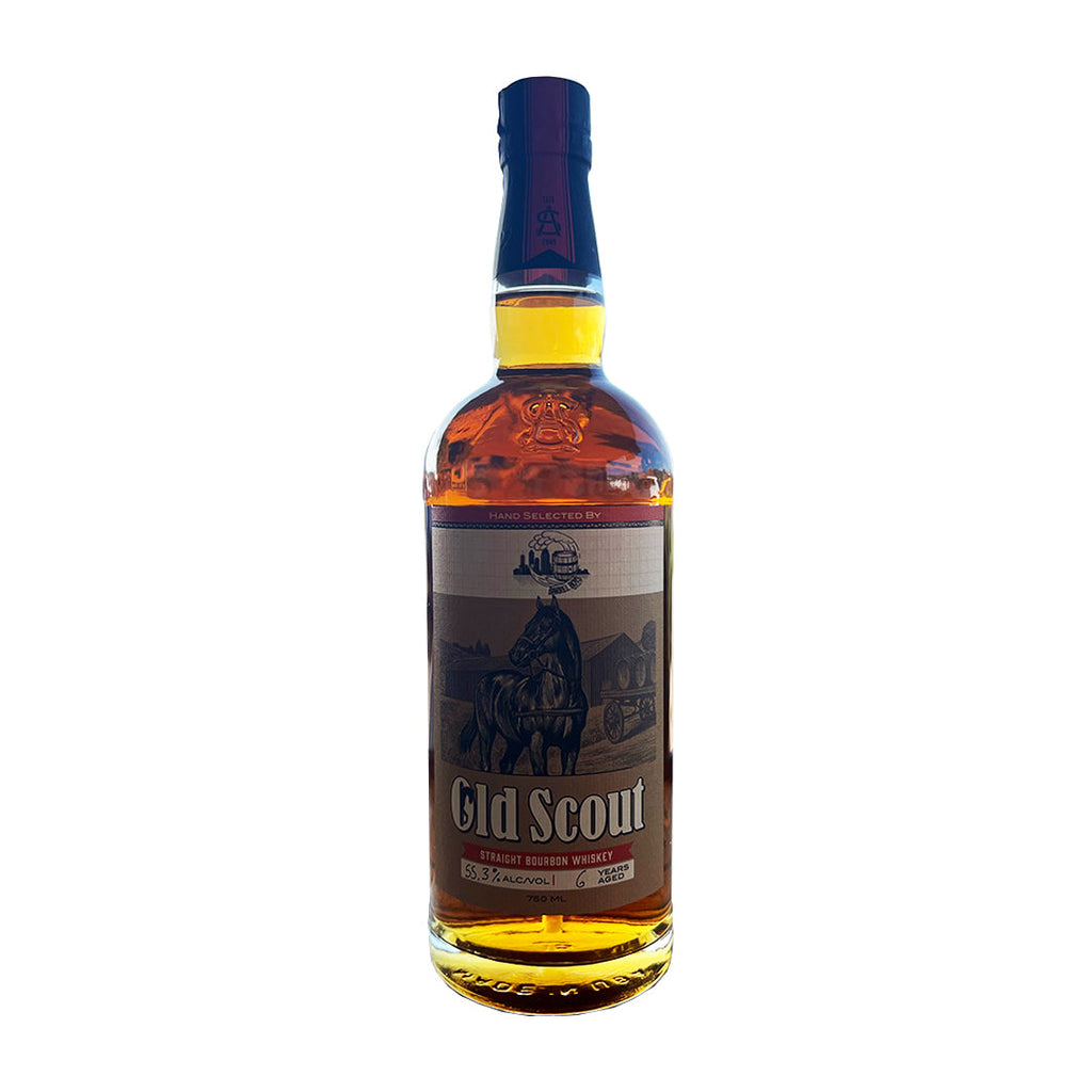 Smooth Ambler Old Scout 6 Year Old Straight Bourbon Whiskey 110.6 Proof Hand Selected By San Diego Barrel Boys Straight Bourbon Whiskey Smooth Ambler 