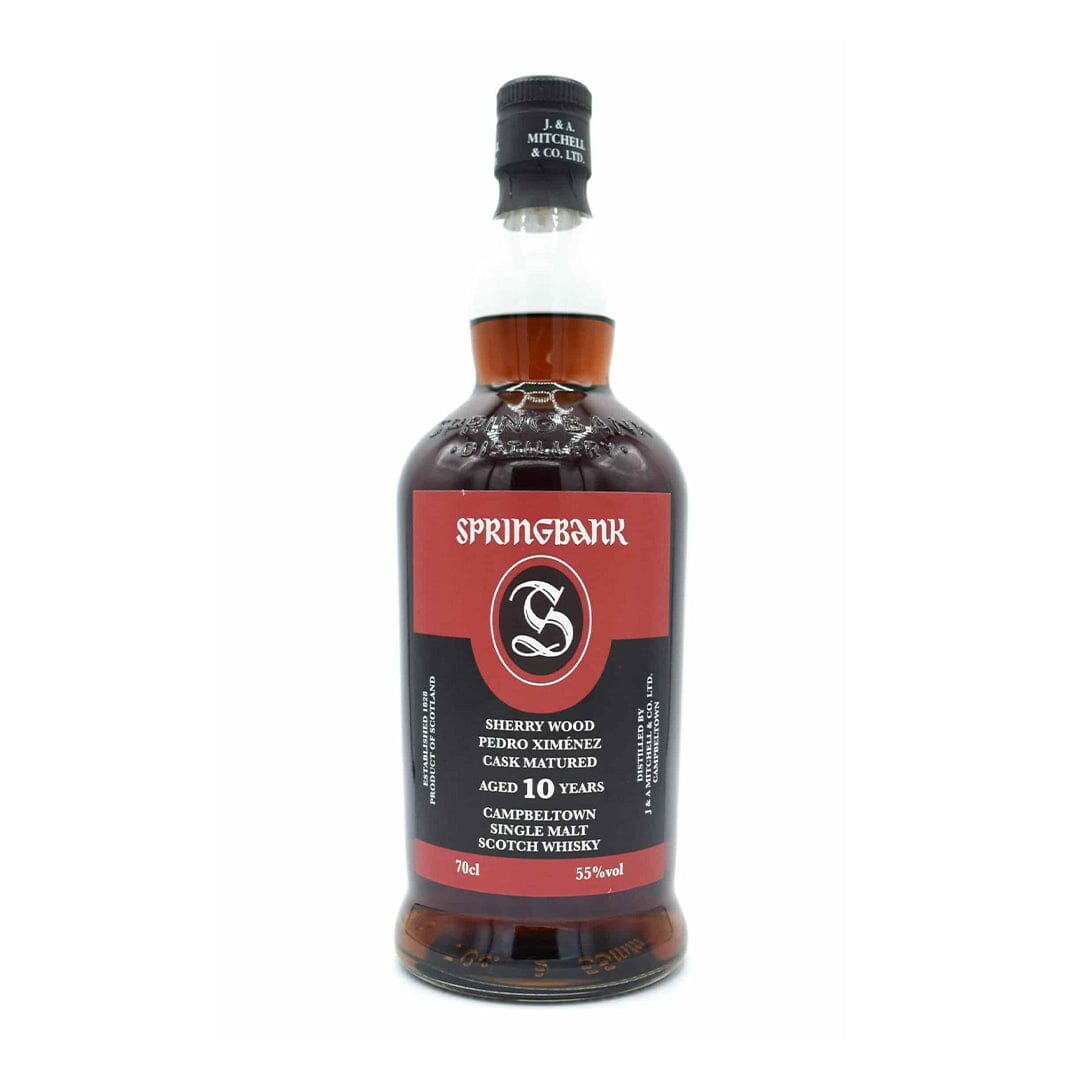 Springbank 10 Year Old Sherry PX 110 Proof Scotch Whisky Springbank 