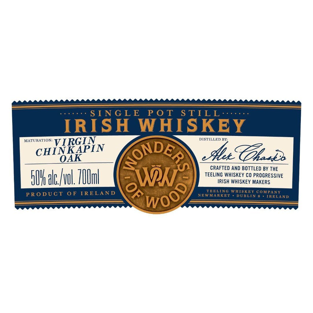 Teeling Wonders Of Wood Virgin Chinkapin Oak Matured Irish whiskey Teeling Whiskey 