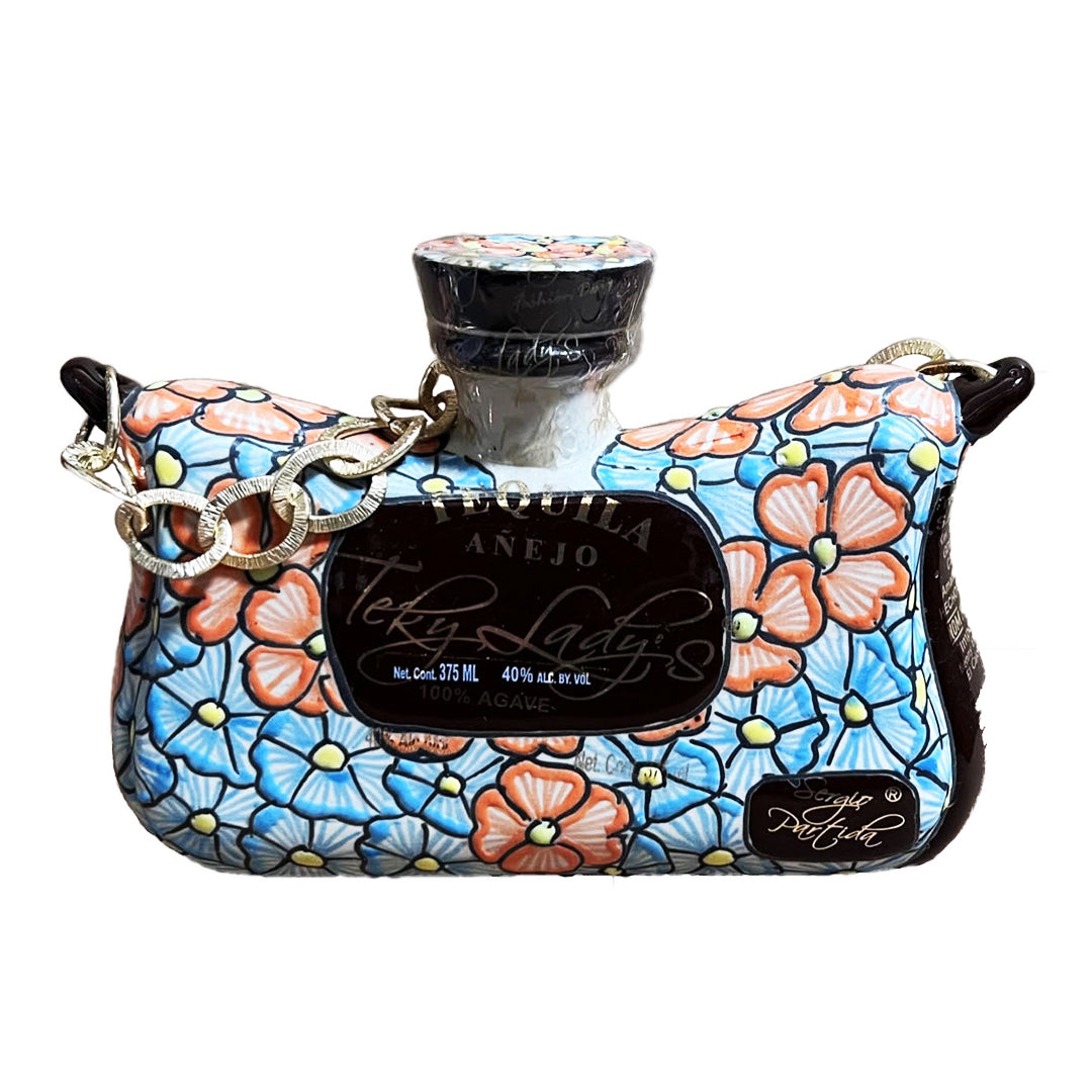 Teky Lady Anejo Ceramic Purse 375ml Tequila Teky Lady 