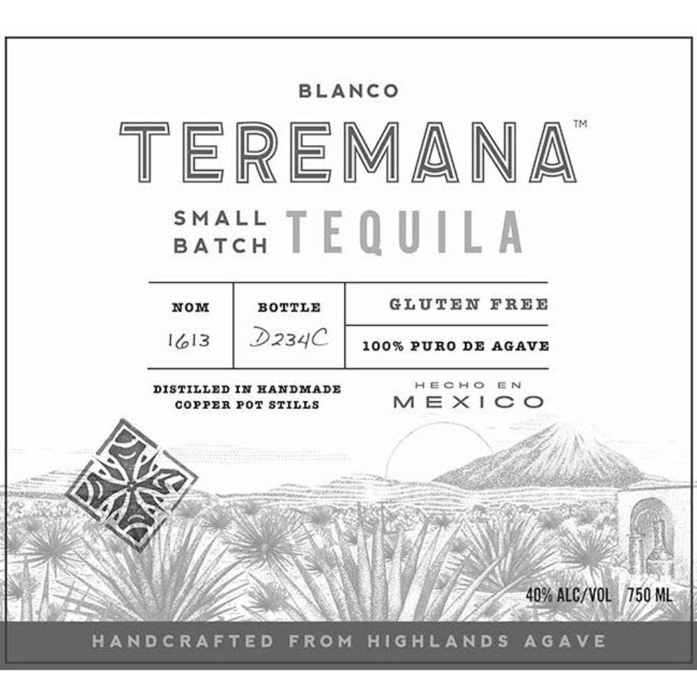 Teremana Tequila Blanco 1 Liter Tequila Teremana Tequila 