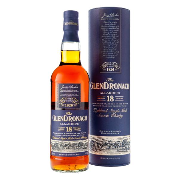 GlenDronach Allardice 18 Years Old Scotch Glendronach 