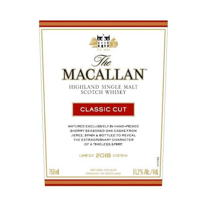 The Macallan Classic Cut 2018 Edition Scotch The Macallan 