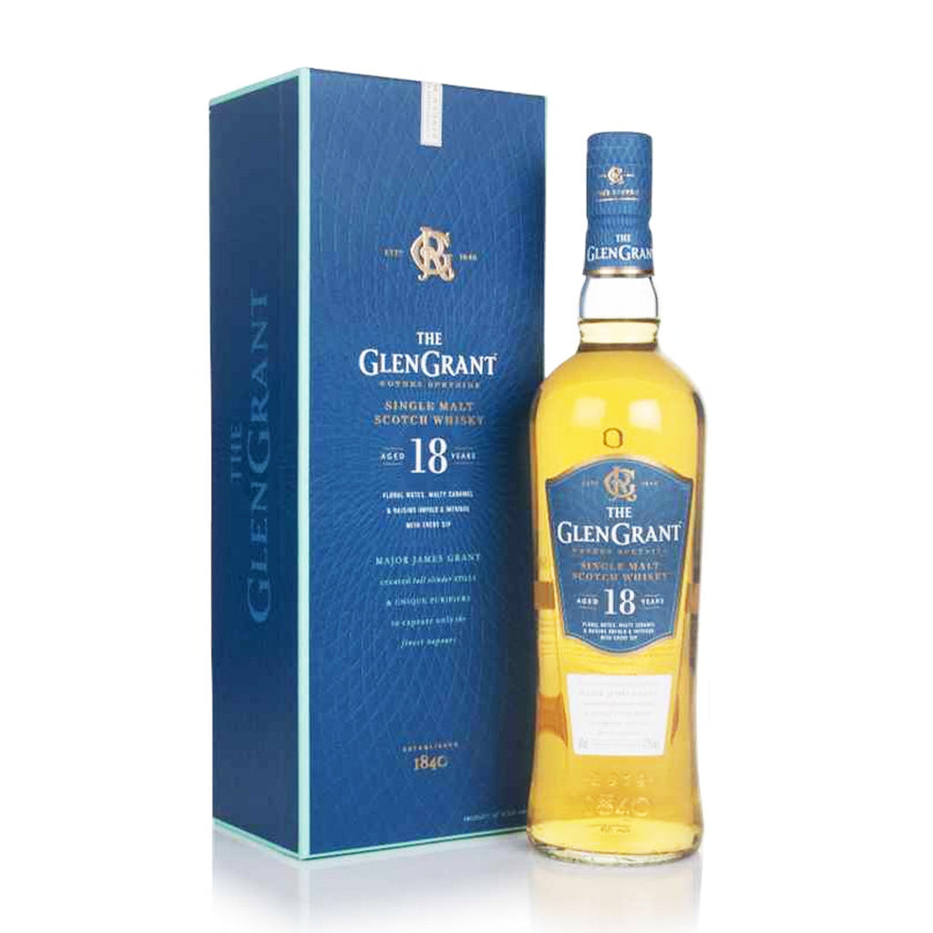 The GlenGrant Single Malt Whiskey 18 Yr Scotch Whisky The GlenGrant 