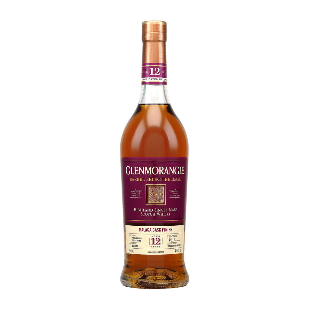 The Glenmorangie Barrel Select Release Malaga Cask Finish 12 Year Old Scotch Whisky Glenmorangie 