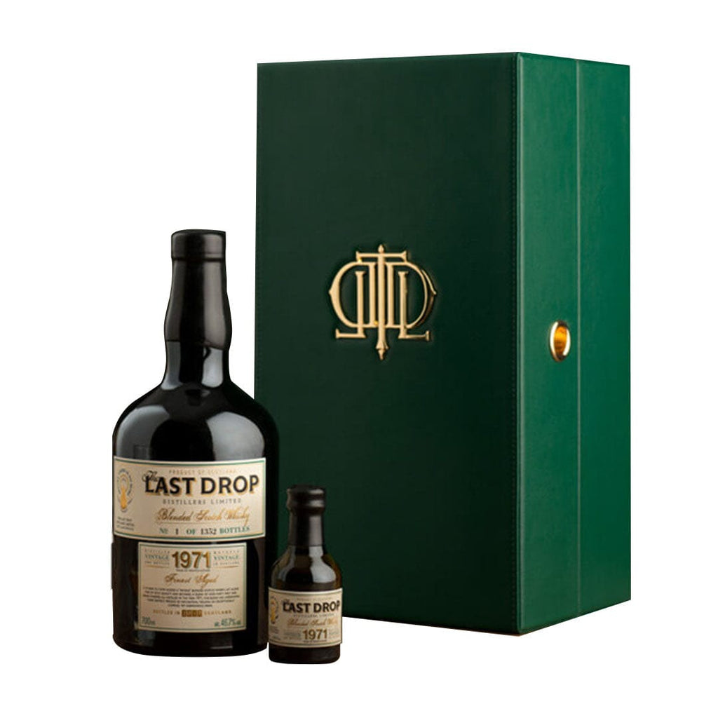 The Last Drop 1971 Blended Scotch Whisky W/ 50ML Blended Scotch Whisky The Last Drop Distillers 