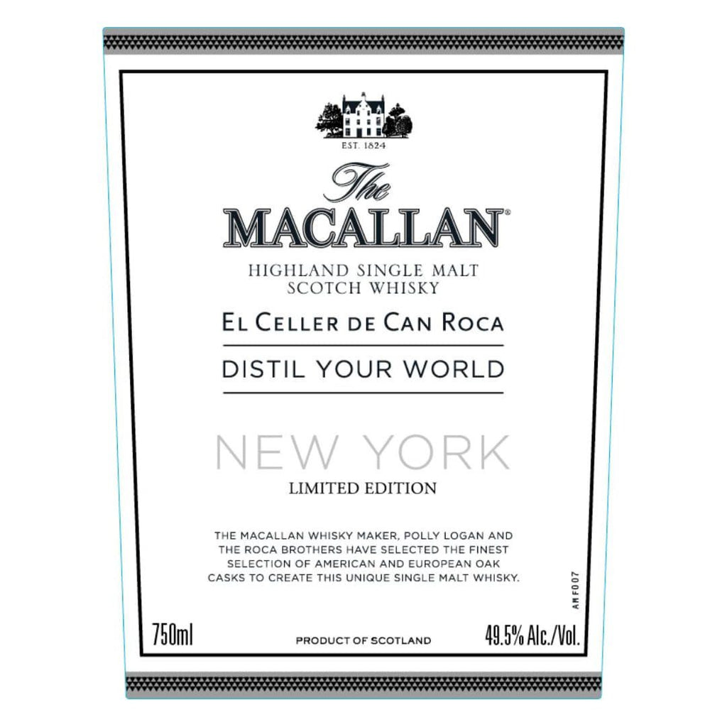 The Macallan Distil Your World New York Edition Scotch Whisky The Macallan 