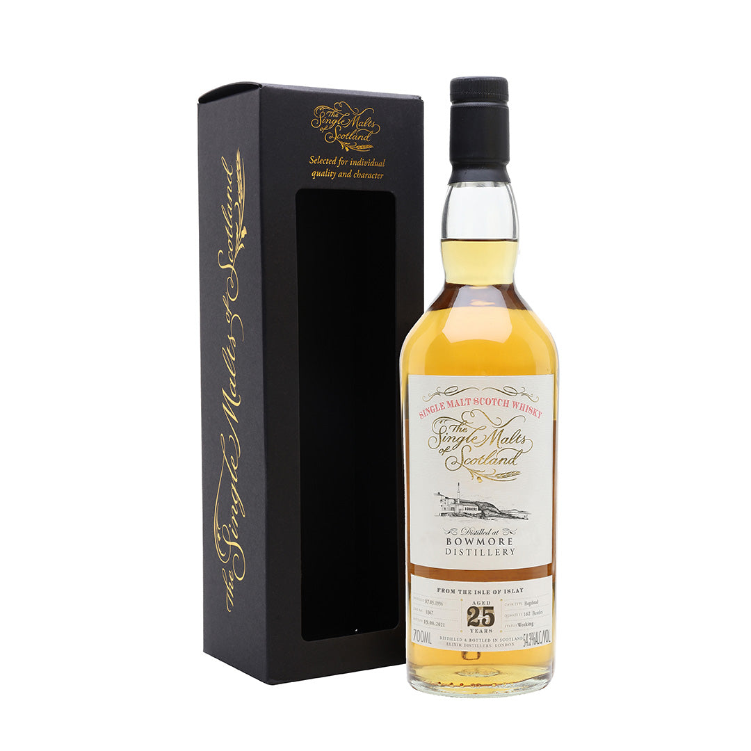 The Single Malts of Scotland Bowmore 25 Year Old Cask #1367 Single Malt Scotch Whisky The Single Malts of Scotland 