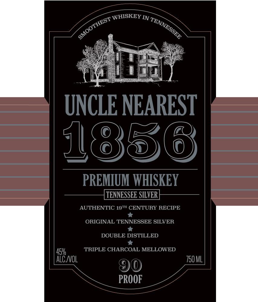 Uncle Nearest 1856 Tennesee Silver Silver Whiskey Uncle Nearest 