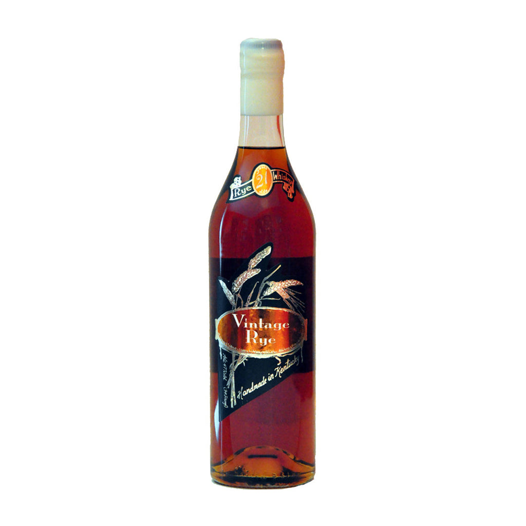 Vintage Rye 21 Year Old Whiskey Produced by Willett Distillery Rye Whiskey Willett Distillery 