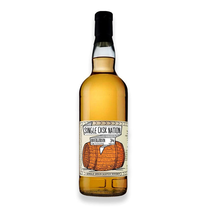 Single Cask Nation Invergordon 34 Year Old Single Grain Scotch Whisky Scotch Whisky Single Cask Nation 