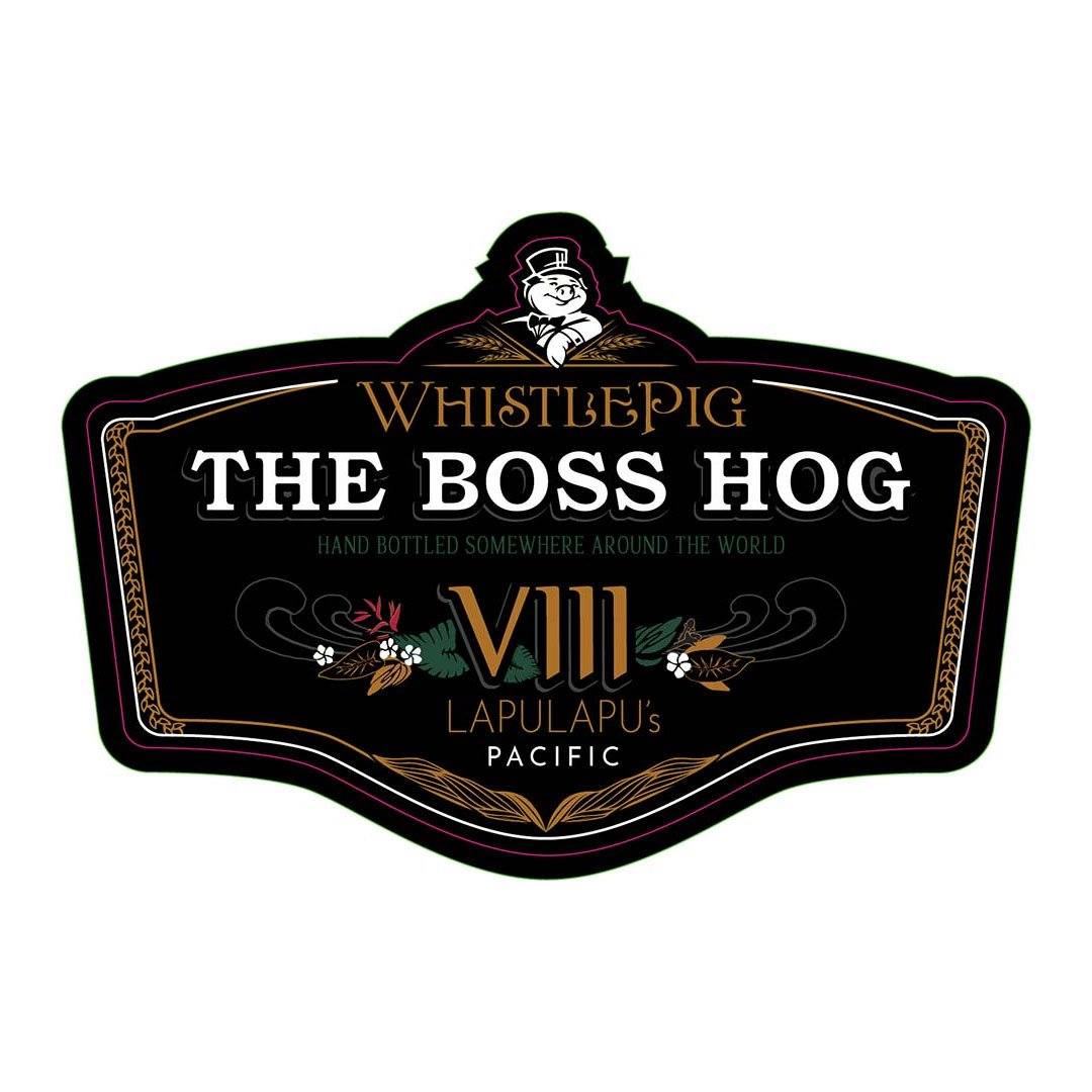 WhistlePig The Boss Hog VIII Lapulapu’s Pacific Straight Rye Whiskey WhistlePig 