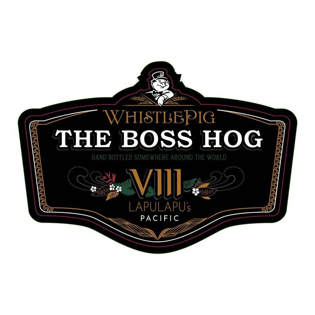 WhistlePig The Boss Hog VIII Lapulapu’s Pacific Straight Rye Whiskey WhistlePig 