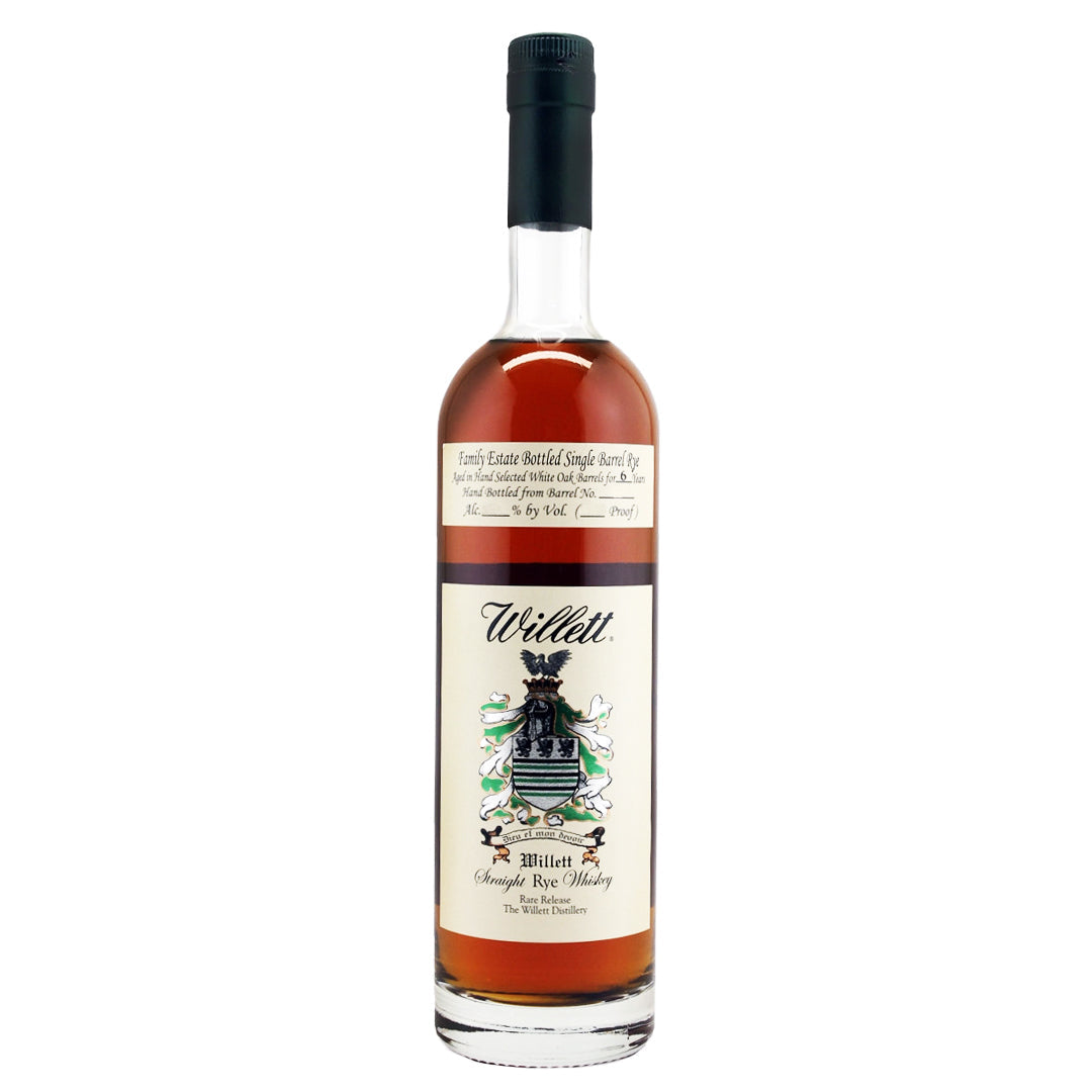 Willett Single Barrel 6 Year Old Rye 112 Proof Cask 2291 Straight Rye Whiskey Willett Distillery 