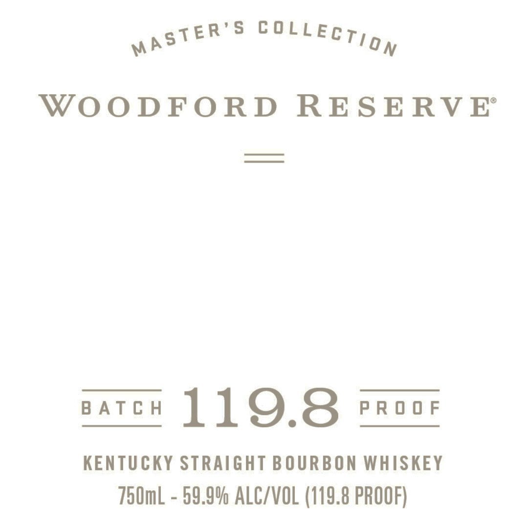 Woodford Reserve Batch Proof 119.8 Kentucky Straight Bourbon Whiskey Woodford Reserve 