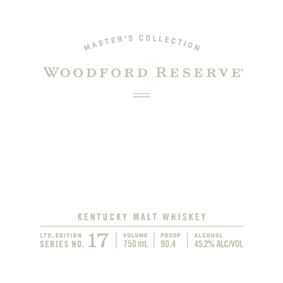 Woodford Reserve Masters Collection Five Malt Stouted Mash Kentucky Malt Whiskey Woodford Reserve 