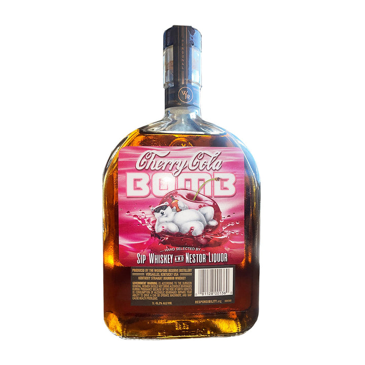 Woodford Reserve Personal Selection Sip Whiskey x Nestor Liquor "Cherry Cola Bomb" 1L Kentucky Straight Bourbon Whiskey Woodford Reserve 