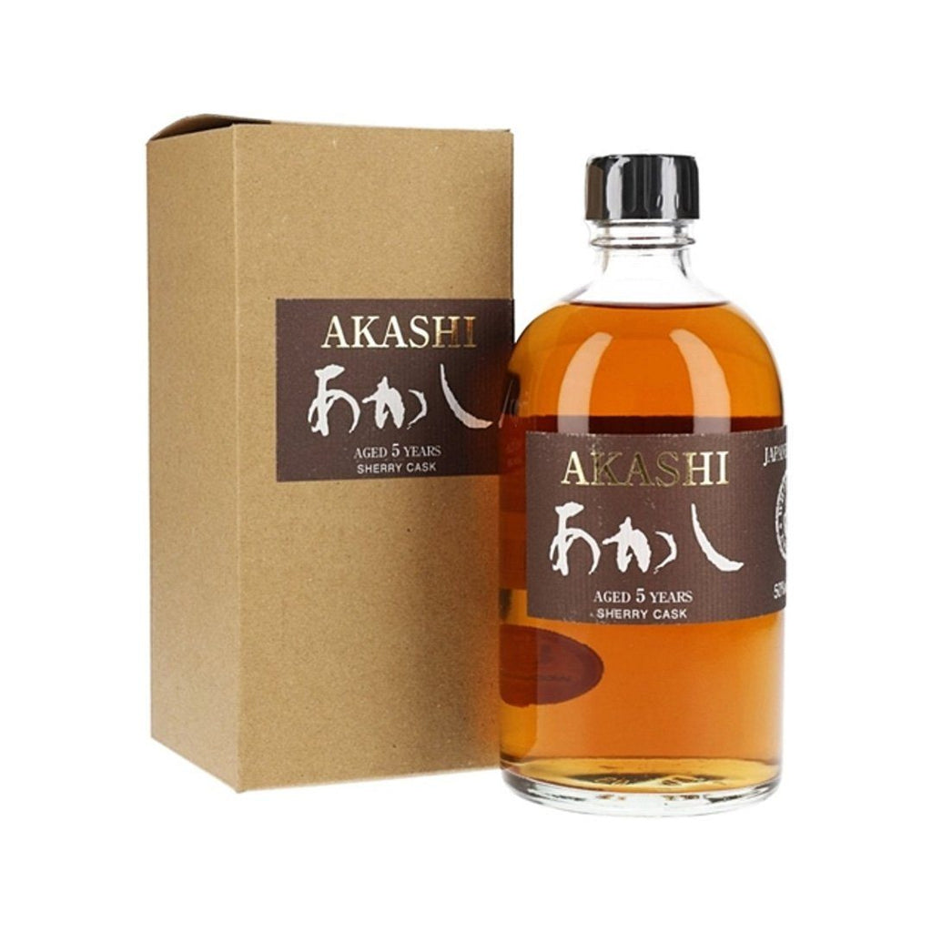 Akashi Sherry Cask 5 Year Japanese Whisky Eigashima Distillery 
