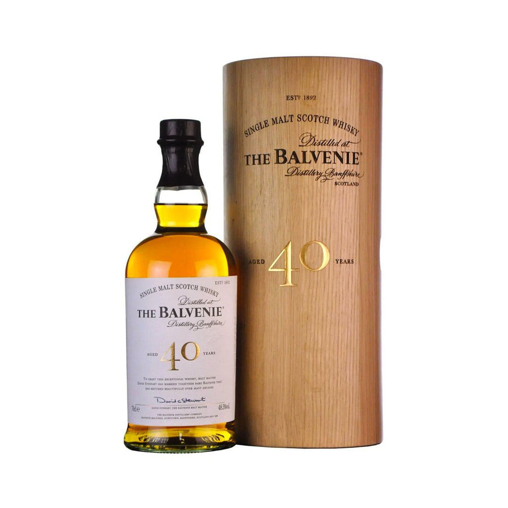 Balvenie 40 yr Single Malt Scotch Whisky The Balvenie 