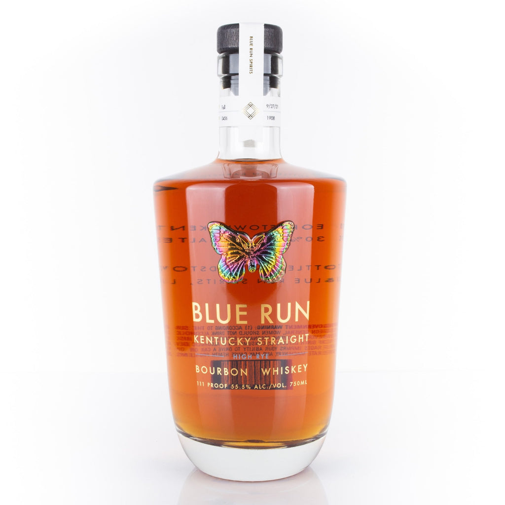 Blue Run Kentucky Straight High Rye Bourbon Whiskey Bourbon Whiskey Blue Run Whiskey 