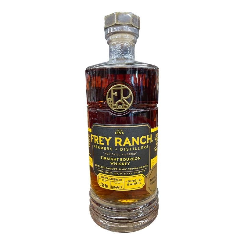 Frey Ranch "SDBB" Single Barrel Barrel Strength "Black and Yellow" Bourbon Whiskey Frey Ranch 