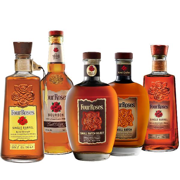 Four Roses Single Barrel Barrel Strength - A Dozen Roses: Part 2 Bundle Bourbon Whiskey Four Roses 