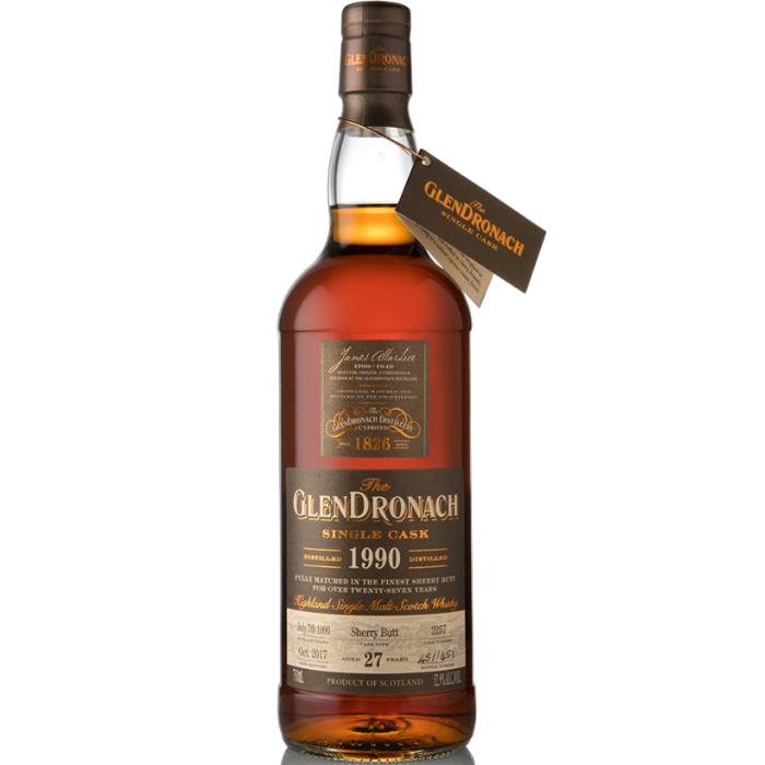 Glendronach 27 Year Old 1990 Single Cask #2257 Scotch Glendronach 