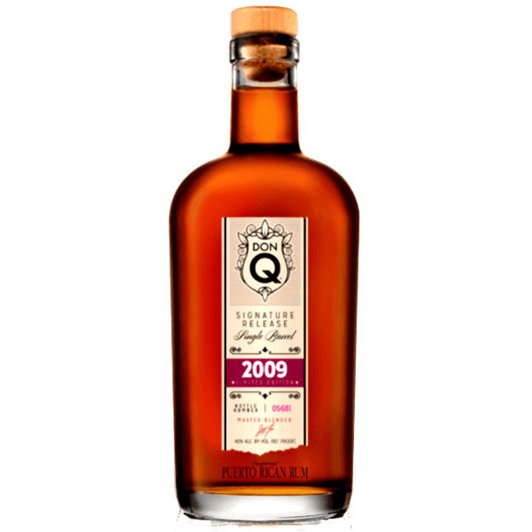 Don Q 2009 Signature Release Single Barrel Rum Rum Don Q 