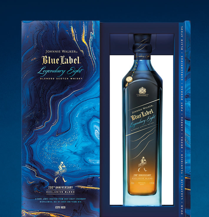 Johnnie Walker Blue Label Legendary Eight Scotch Johnnie Walker 