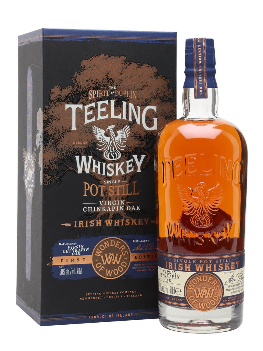 Teeling Wonders Of Wood Virgin Chinkapin Oak Matured Irish whiskey Teeling Whiskey 