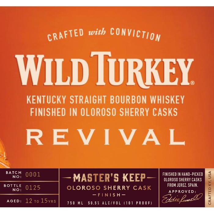 Wild Turkey Master's Keep Revival Bourbon Wild Turkey 