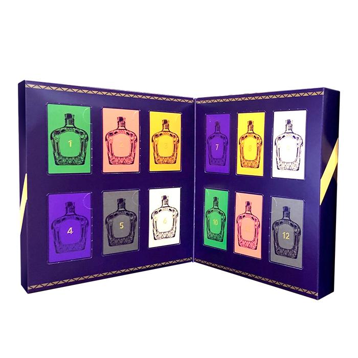 Crown Royal Tasting Calendar Whiskey Bourbon Whiskey Crown Royal 