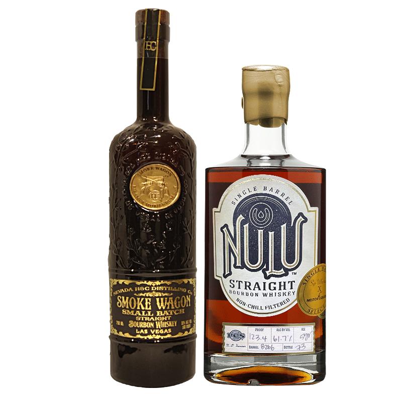 Smoke Wagon Small Batch + Nulu Lander Barrel Pick Bourbon Whiskey Sip Whiskey 