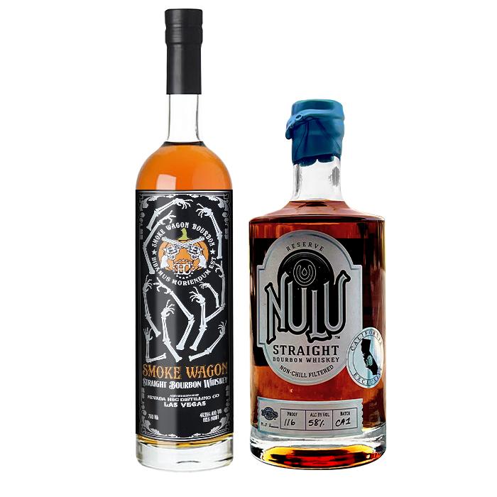 Smoke Wagon Straigth Bourbon Halloween Edition X Nulu Reserve Bundle Bourbon Whiskey Smoke Wagon Bourbon 