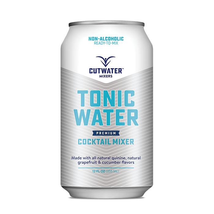 Cutwater Spirits Tonic Water Mixer (4 Pack – 12 Ounce Cans) Canned Cocktails Cutwater Spirits 
