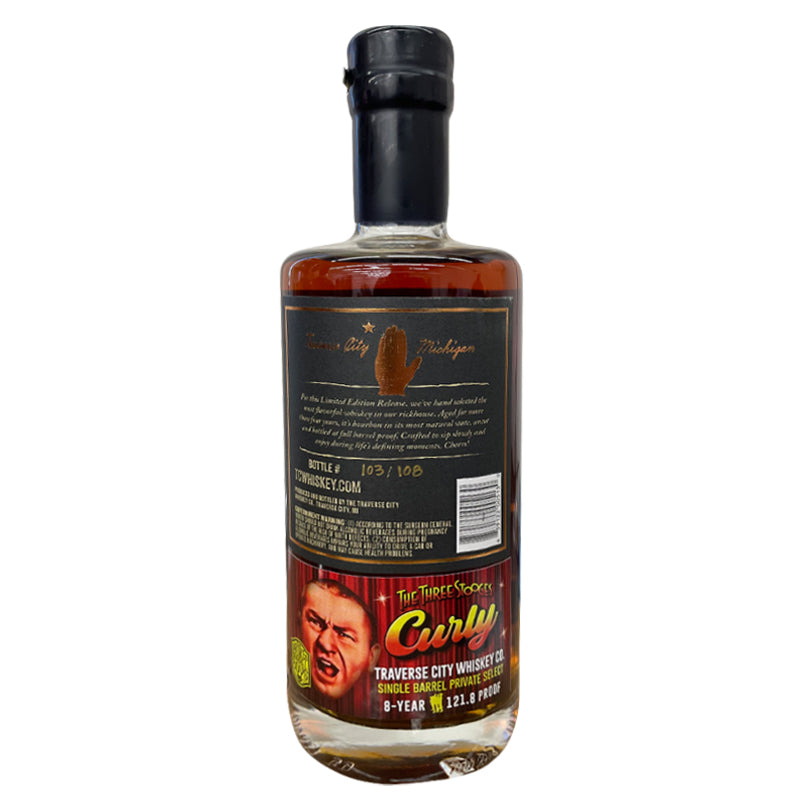 Traverse City Whiskey Barrel Proof Select "Curly" By SDBB Bourbon Whiskey Traverse City Whiskey Co. 